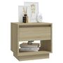 Voir la diapositive 4 : VIDAXL Tables de chevet 2 pcs Chene sonoma 45x34x44 cm Bois ingenierie