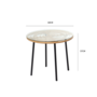 Voir la diapositive 6 : CONCEPT USINE Salon de jardin bas 2 chaises + 1 table CADIX