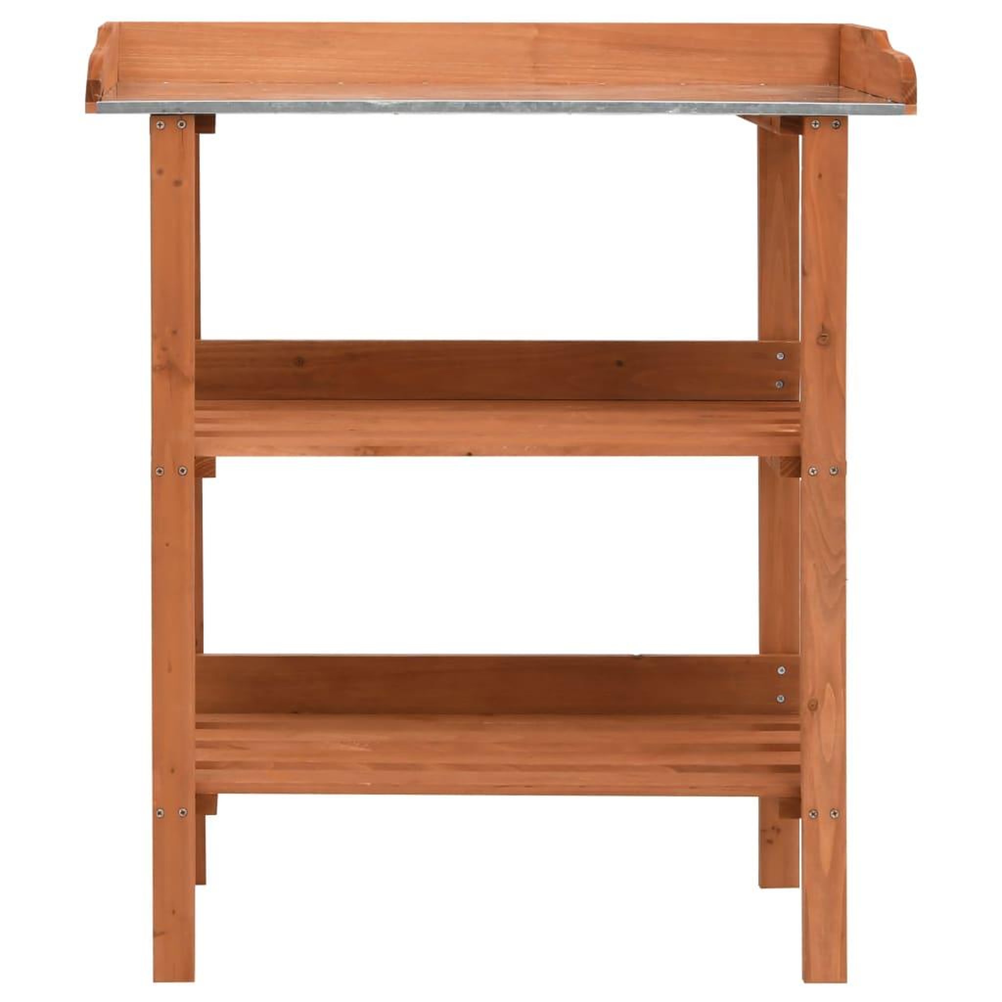 Voir la diapositive 2 : VIDAXL Support pour plantes 76x37x89 cm bois de sapin