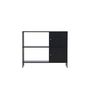 Voir la diapositive 2 : Paris Prix Console Design en Métal  Salta  100cm Noir