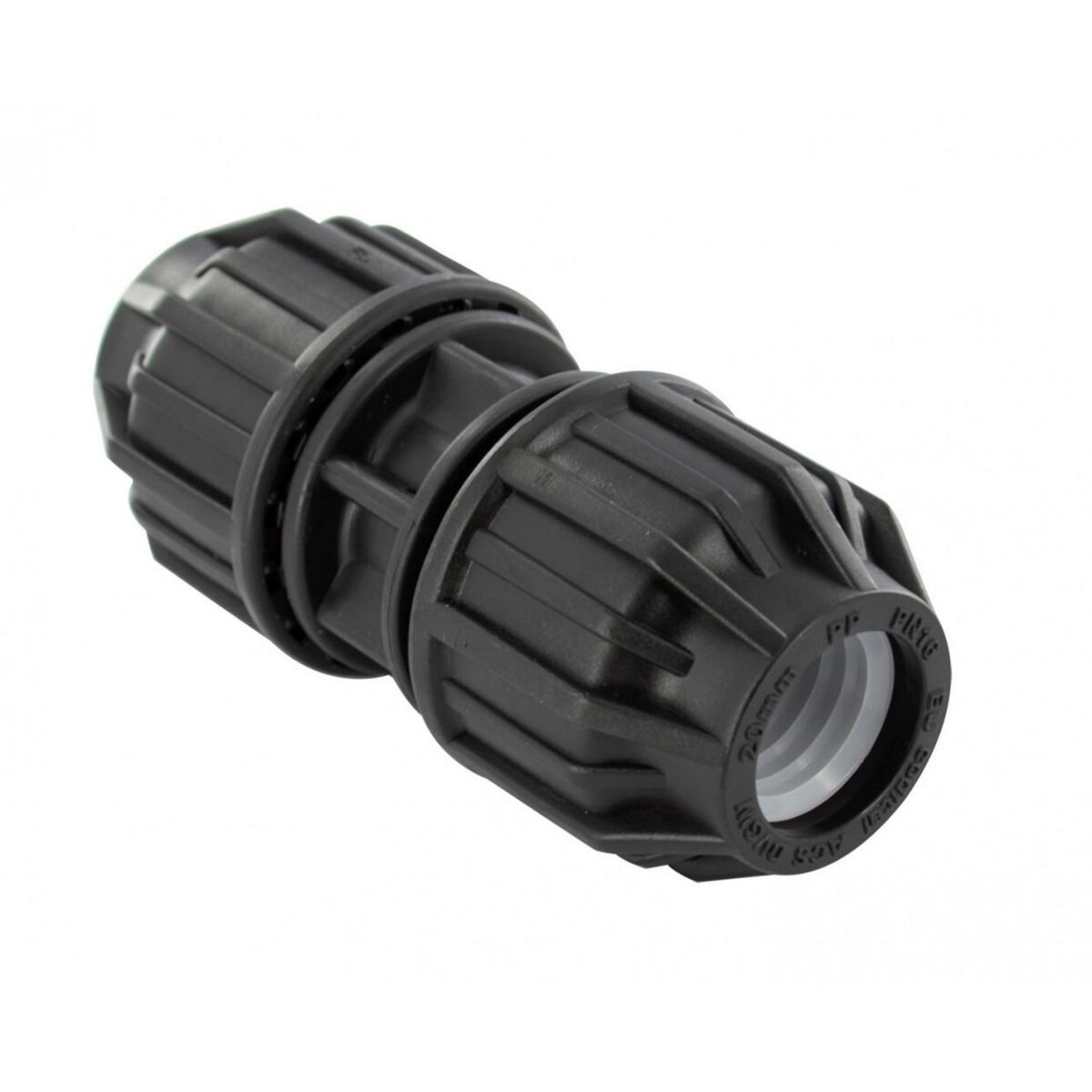 CENTRALE BRICO Manchon à compression plastique D.25 pour tube en polyéthylène