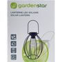 Voir la diapositive 2 : GARDENSTAR Lanterne extérieure en fer avec lumière solaire H21cm