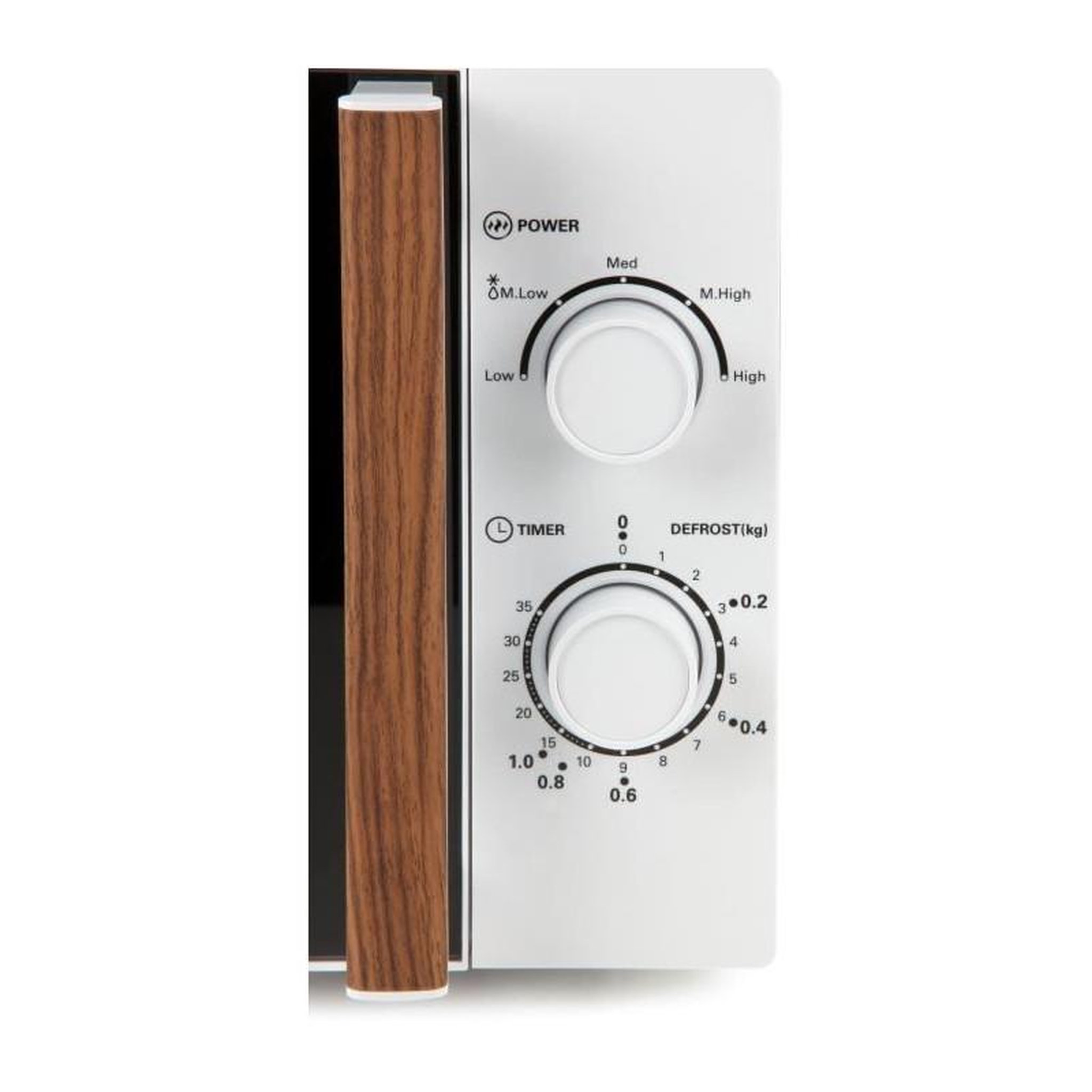 Voir la diapositive 5 : Domo Micro-ondes solo 20l 700w blanc - do2720