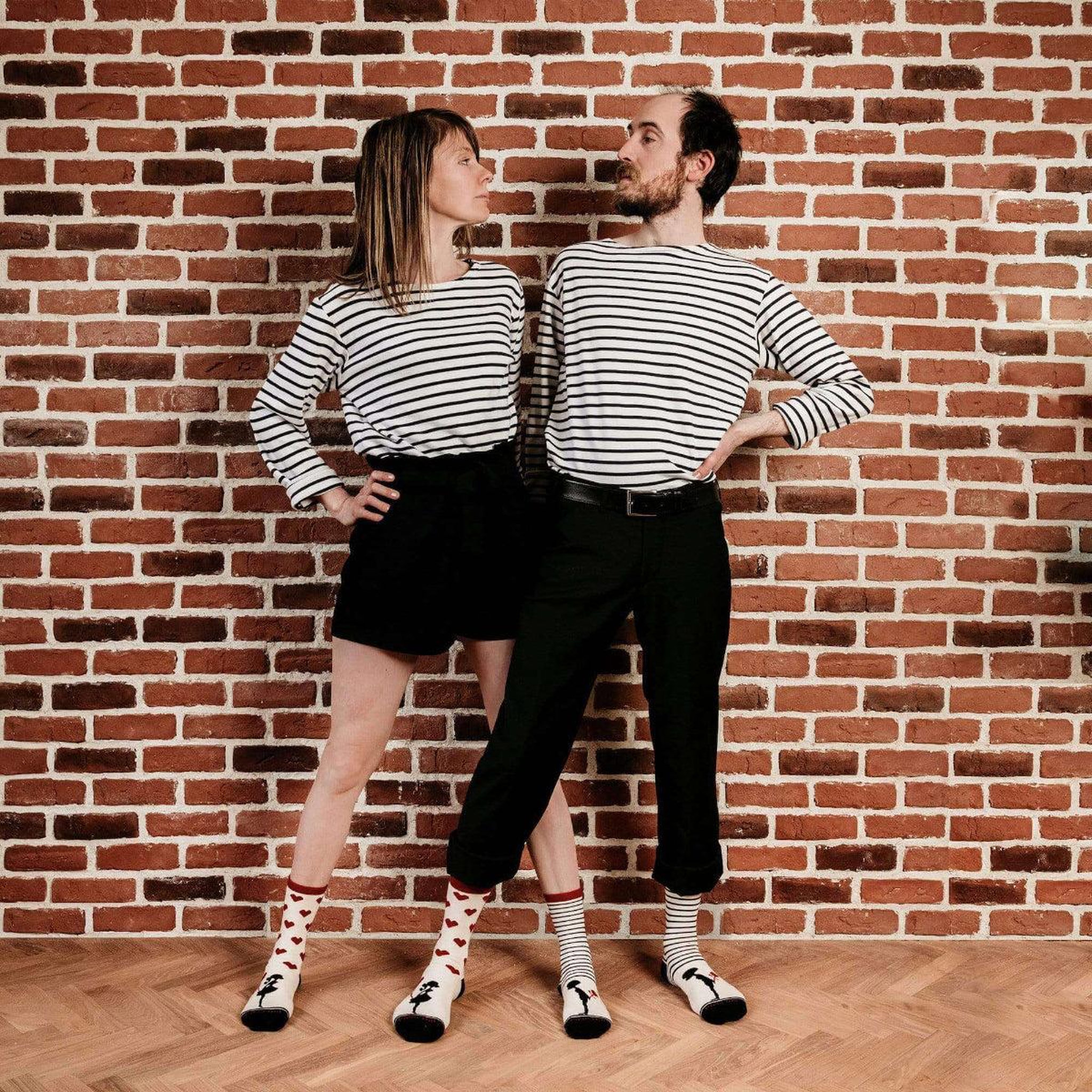 Voir la diapositive 4 : PIRIN HILL Chaussettes coton bio amoureux dépareillées