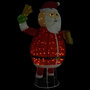 Voir la diapositive 2 : VIDAXL Decoration de Noël Figurine Pere Noël LED Tissu de luxe 180 cm