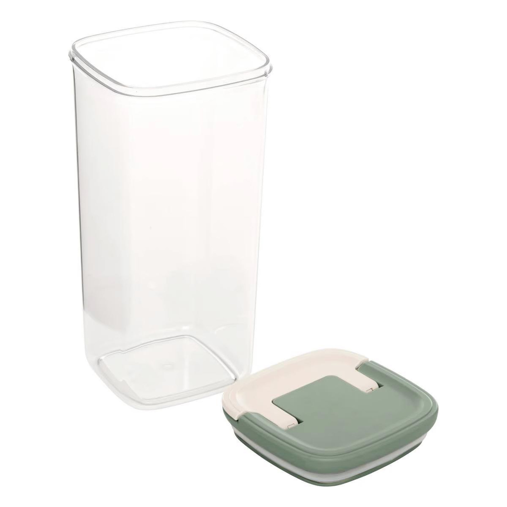 Voir la diapositive 2 : FIVE Boîte de conservation hermétique  lock  1,8l transparent