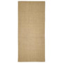 Voir la diapositive 2 : VIDAXL Tapis en sisal pour griffoir 66x150 cm