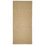 Voir la diapositive 2 : VIDAXL Tapis en sisal pour griffoir 66x150 cm