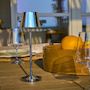 Voir la diapositive 4 : Lumisky Lampe de table sans fil EMILY Argent Aluminium H25cm