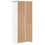 Voir la diapositive 5 : VIDAXL Bibliotheque BODO blanc 82x40x173 cm bois pin massif 5 niveaux