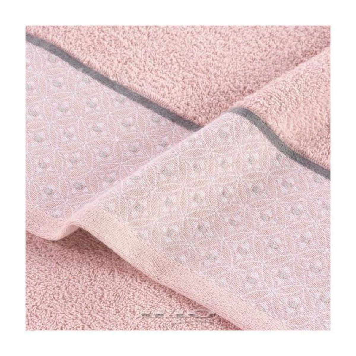 Paris Prix Tapis de Bain Jacquard  Belina  50x85cm Rose