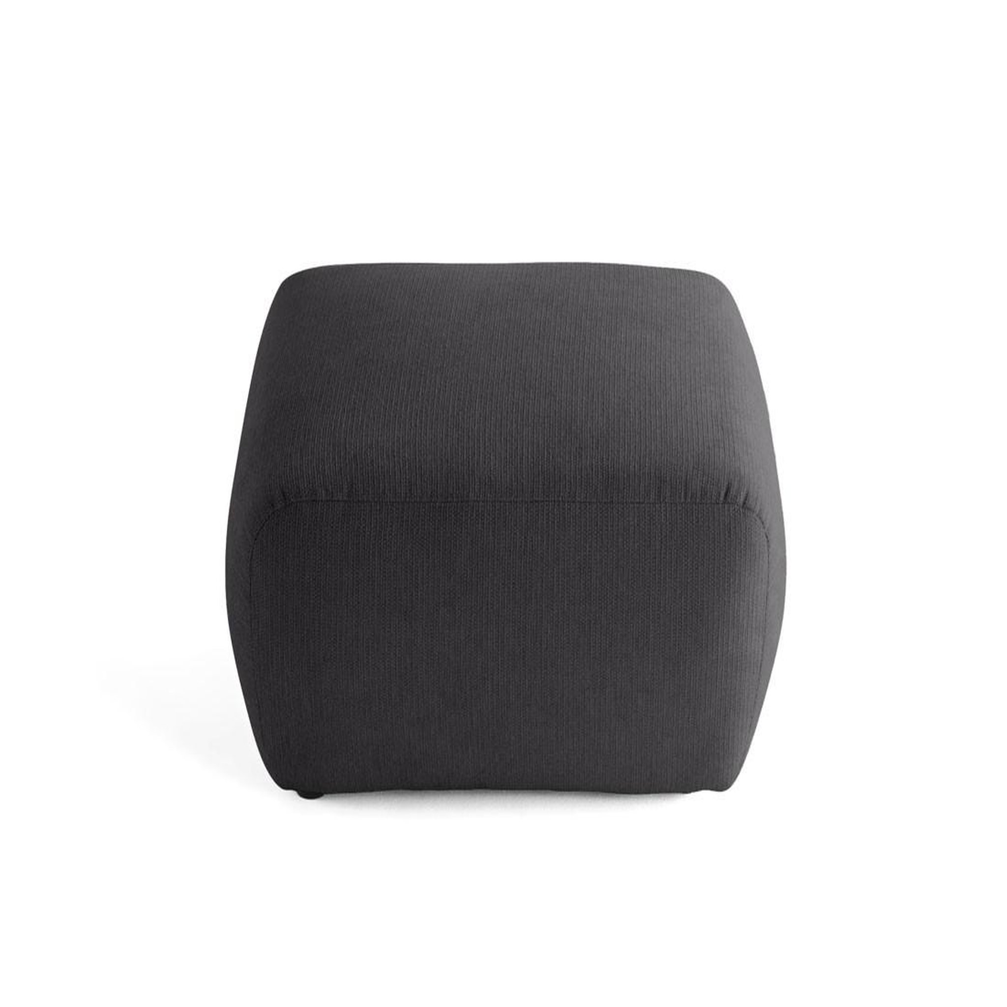 Voir la diapositive 1 : BEST MOBILIER Sorrente - pouf - en tissu texturé
