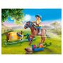 Voir la diapositive 4 : PLAYMOBIL 70523 - Country - Cavalier avec poney brun