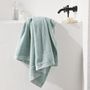Voir la diapositive 1 : TODAY Maxi drap de bain uni en Coton bio 450 G/M²