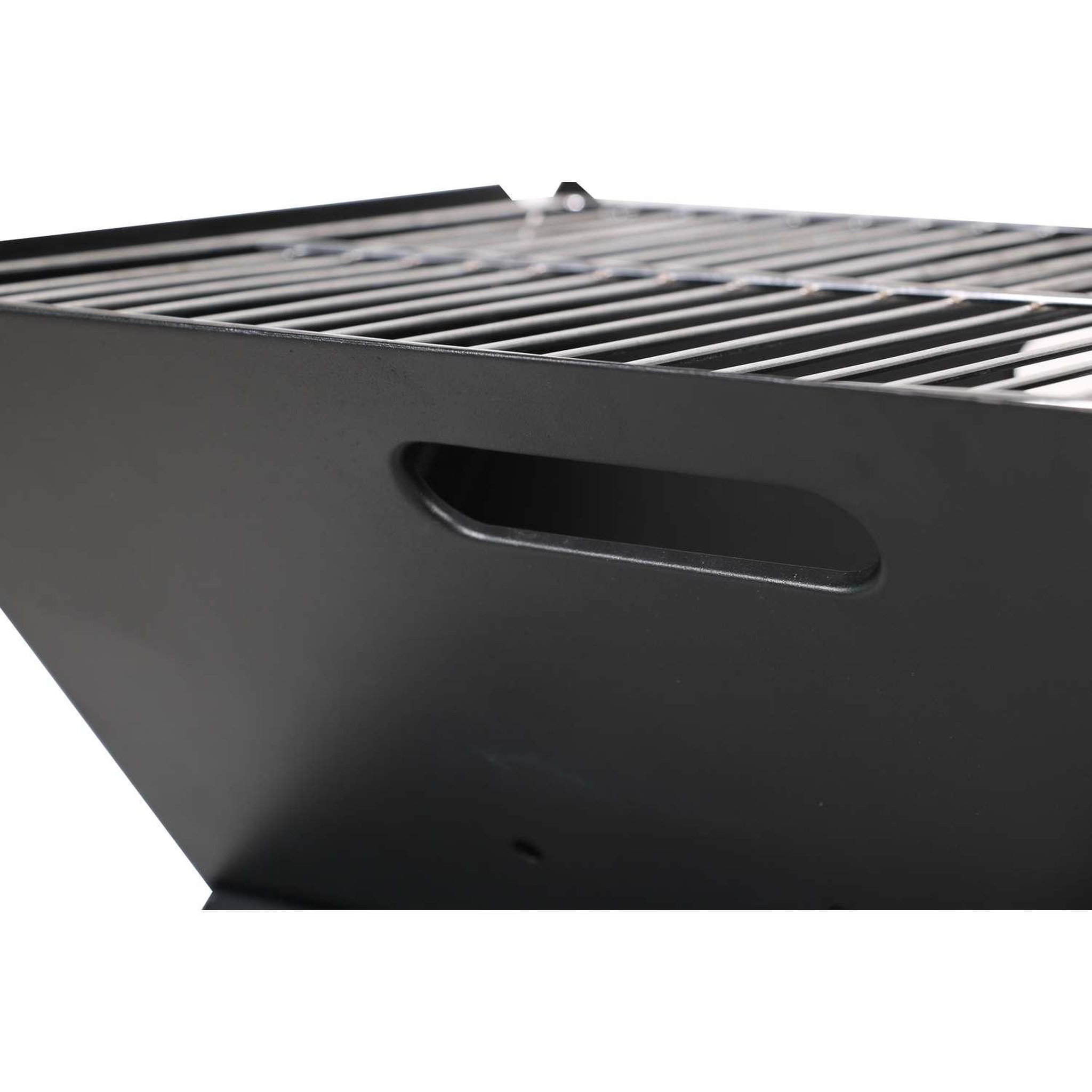 Voir la diapositive 4 : SUNNYDAYS Barbecue à charbon pliable - l. 44,5 x l. 30,5 cm - noir