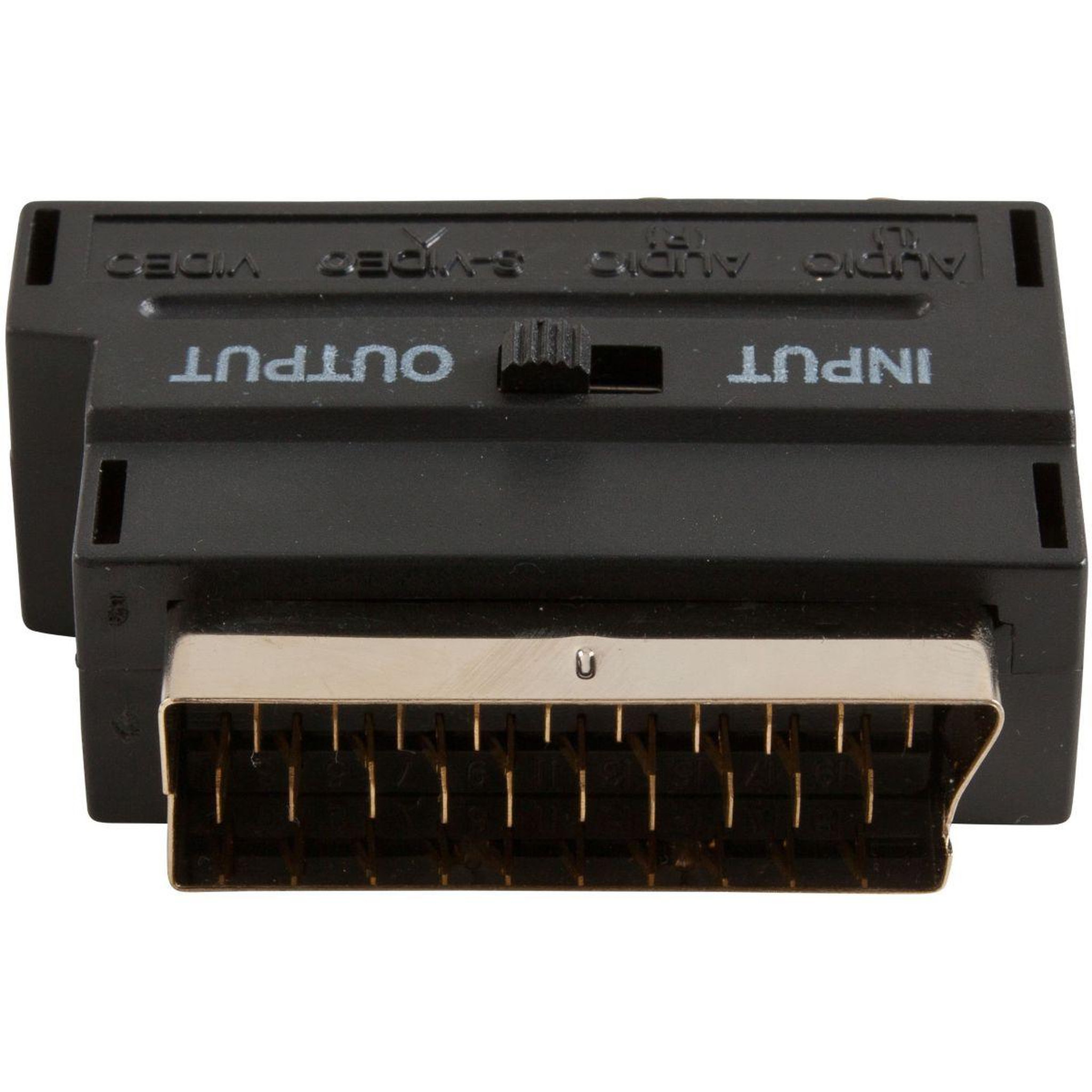 Voir la diapositive 3 : ESSENTIEL B Adaptateur péritel/RCA Péritel/RCA+YC