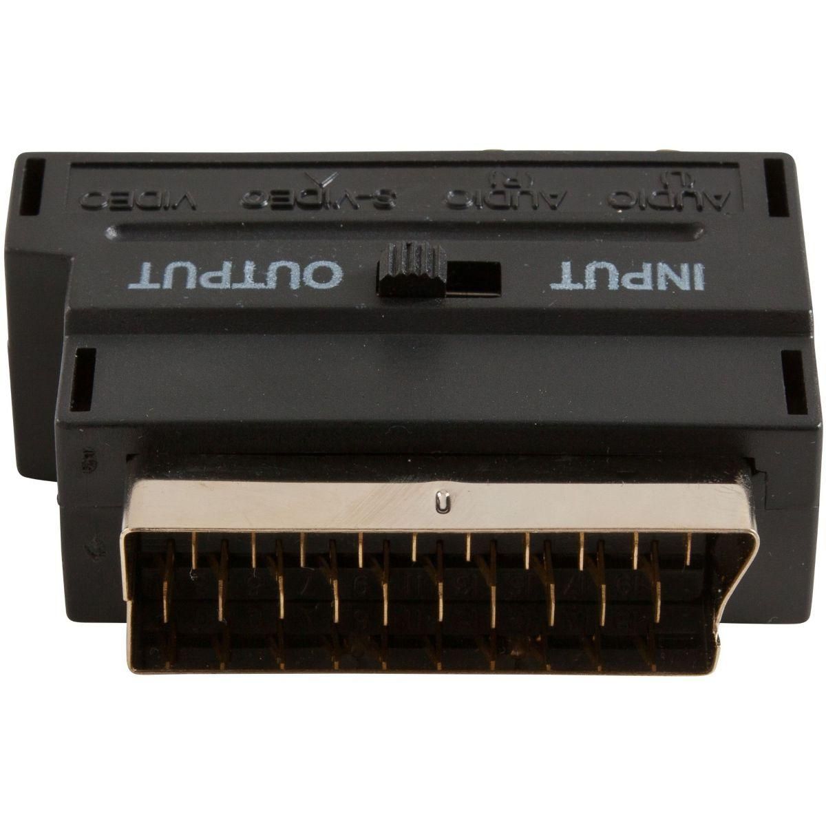 ESSENTIEL B Adaptateur péritel/RCA Péritel/RCA+YC