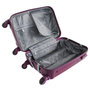 Voir la diapositive 4 : Alistair Valise cabine Alistair - Collection Iron - 4 roues - ABS ultra résistant - Noir
