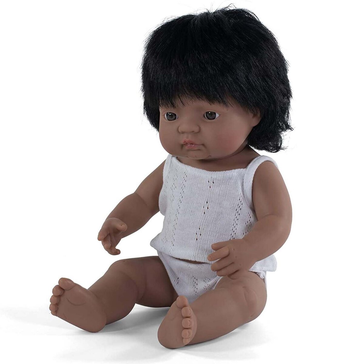 Miniland Poupée bébé fille, 38 cm, Latino-américaine Miniland