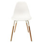 Voir la diapositive 3 : Paris Prix Lot de 4 Chaises Scandinaves  Phénix  81cm Blanc
