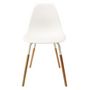 Voir la diapositive 3 : Paris Prix Lot de 4 Chaises Scandinaves  Phénix  81cm Blanc