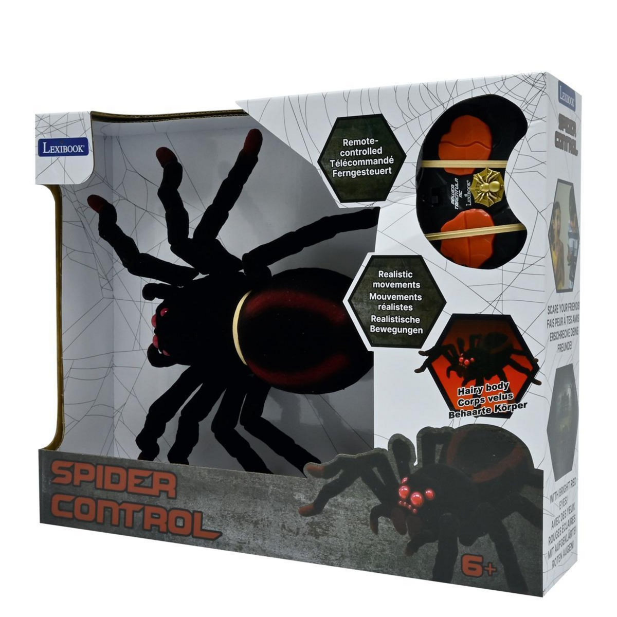 Lexibook Tarentule télécommandé réaliste avec effet lumineux
