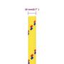 Voir la diapositive 6 : VIDAXL Corde de bateau Jaune 18 mm 25 m Polypropylene