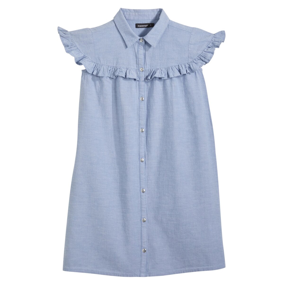 IN EXTENSO Robe chambray fille 