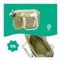 Voir la diapositive 4 : BADABULLE Badabulle Sac a langer Bowling - Grande Contenance 20L - Plan a langer et Attaches-poussette inclus, Olive