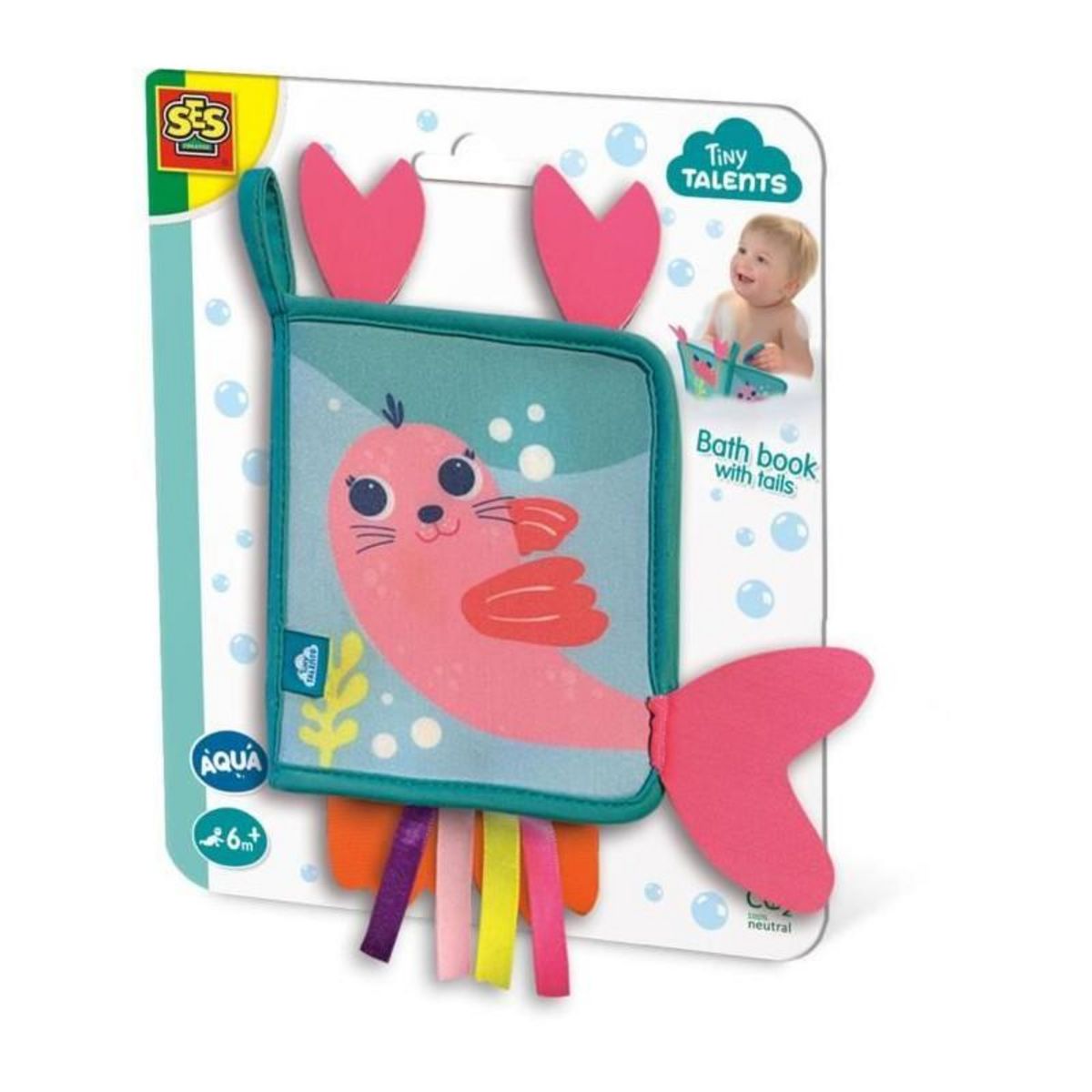 SES Creative Livre pour le bain avec queues - SES CREATIVE