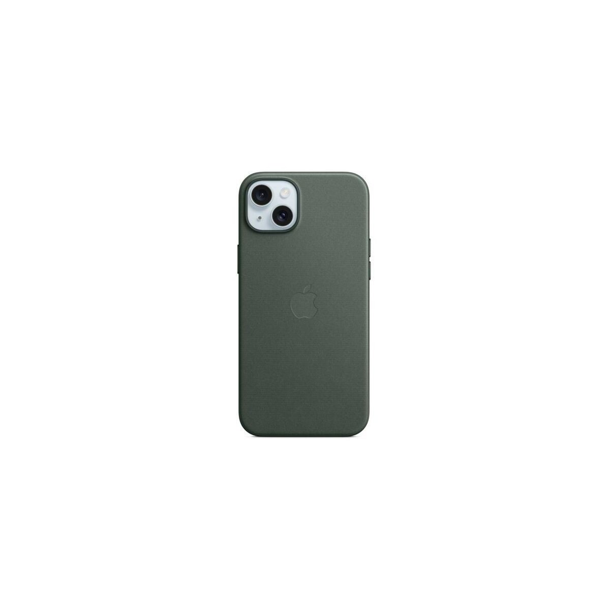 APPLE Coque iPhone 15 Plus MagSafe tissu Chene vert