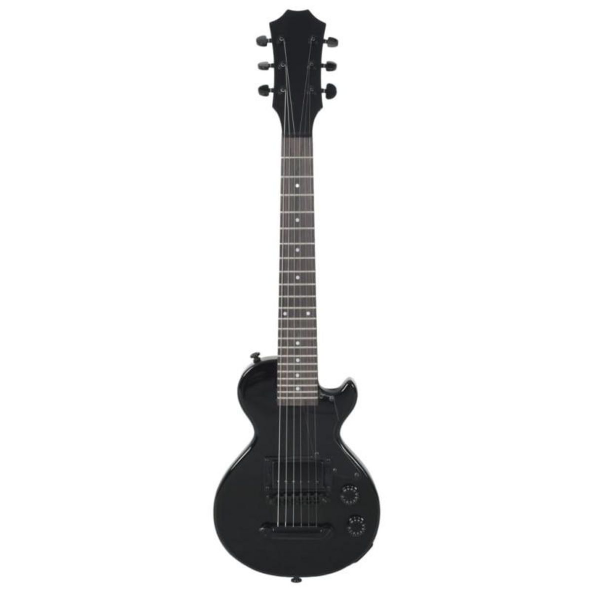 VIDAXL Guitare électrique pour enfants avec sac noir 3 4 30