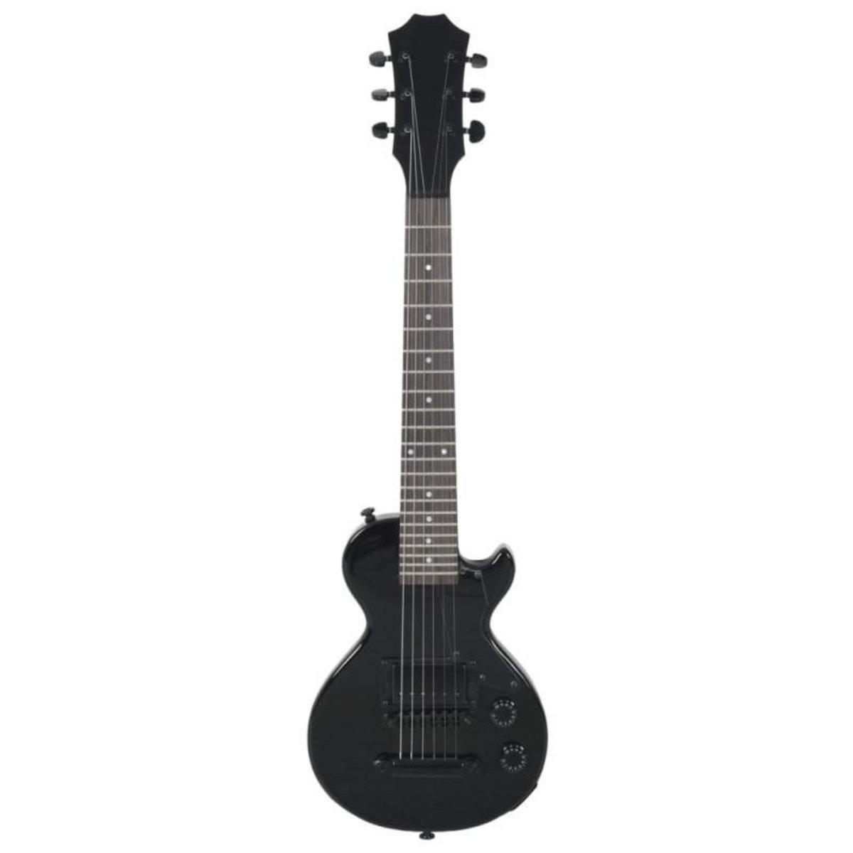 VIDAXL Guitare électrique pour enfants avec sac noir 3 4 30
