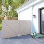 Voir la diapositive 1 : VIDAXL Auvent lateral pliable de terrasse Creme 300 x 150 cm