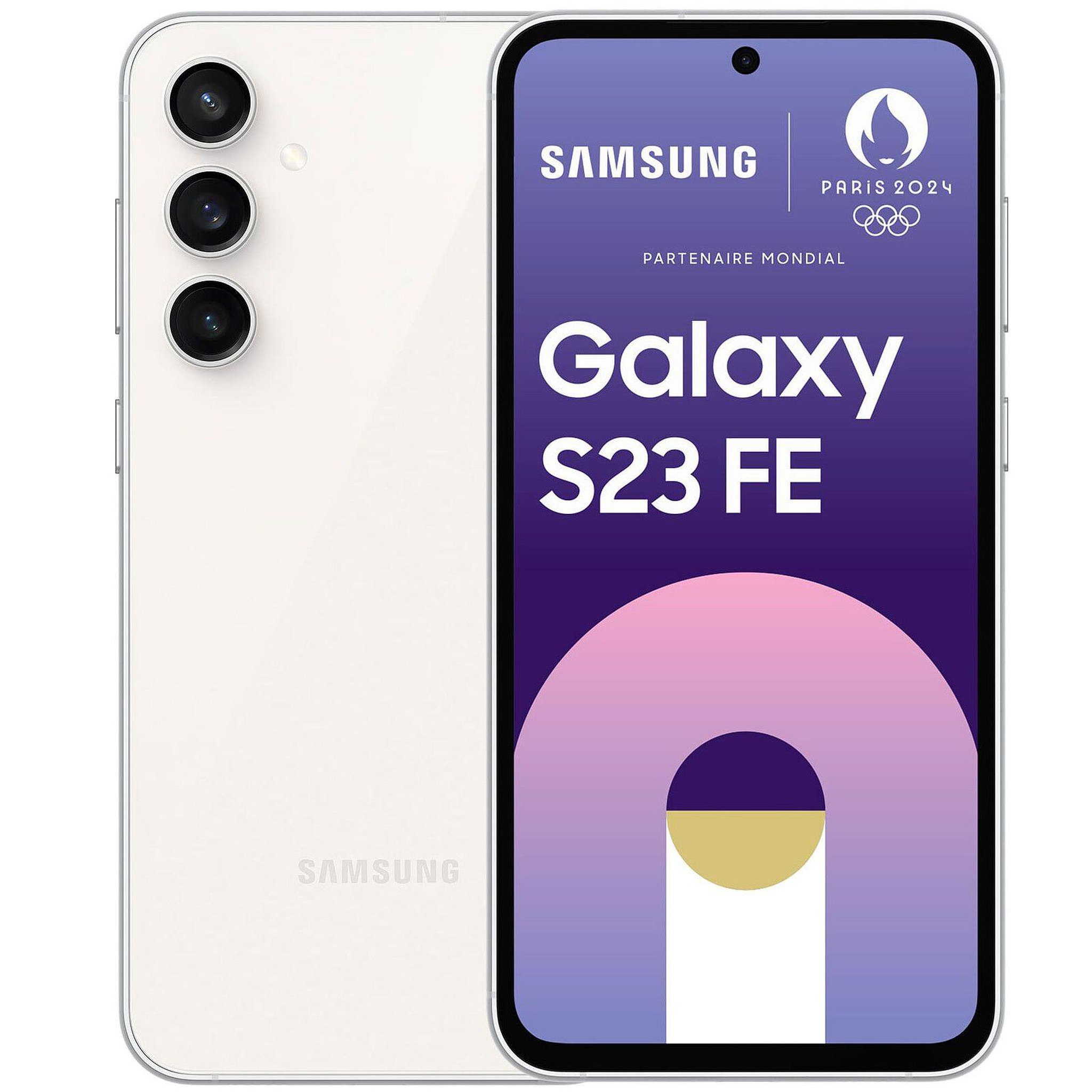 Voir la diapositive 1 : Samsung Samsung S711 Galaxy S23 FE 5G Duos Reconditionné 128 Go - Grade C - Blanc