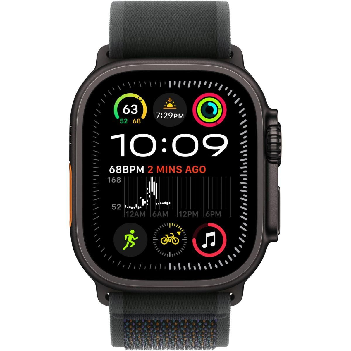 APPLE Montre connectée Ultra 2 49mm Noir / Noir Trail S/M Cell