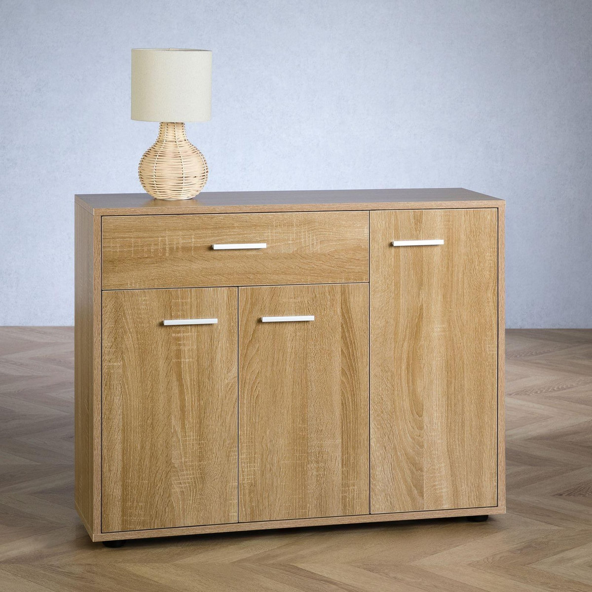 IDIMEX Buffet CORALINE, en mélaminé