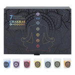 Paris Prix Coffret 7 Bougies Parfumées  Chakra  24cm Multicolore