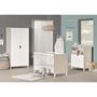 Voir la diapositive 4 : BABY PRICE Commode 2 Portes et 1 Niche - SCANDI NATUREL