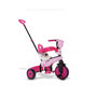 Voir la diapositive 1 : SMARTRIKE Tricycle Breeze rose evolutif
