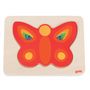Voir la diapositive 2 : Goki GOKI Puzzle à couche Papillon 5 pièces