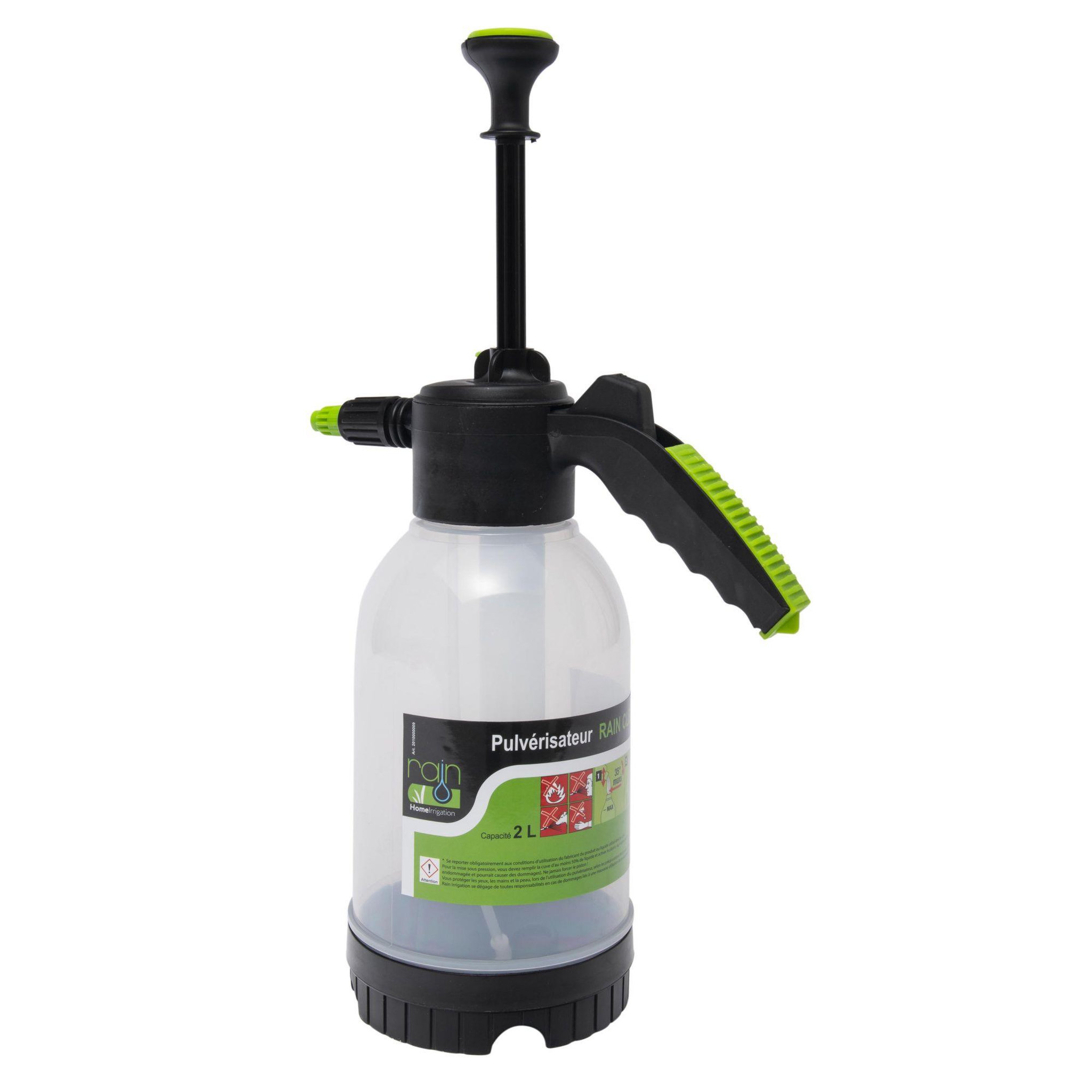 Voir la diapositive 2 : RAIN Pulvérisateur 2 litres à main rain clear
