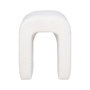 Voir la diapositive 1 : LISA DESIGN Kenta - pouf - en tissu bouclette