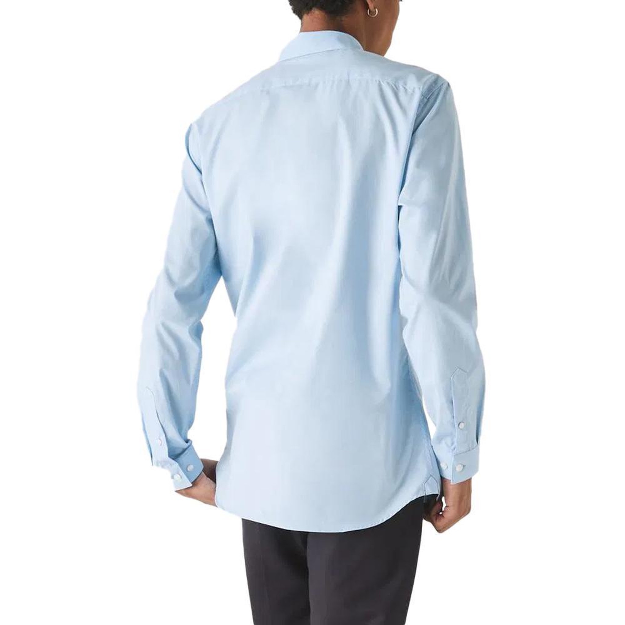 Voir la diapositive 2 : Lacoste Chemise Manches Longues Bleu Homme Lacoste CH2668
