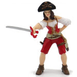 Papo 39466 - Femme pirate rouge
