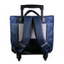 Voir la diapositive 4 : Bagtrotter BAGTROTTER Cartable à roulettes 38 cm Phileas Bleu USA