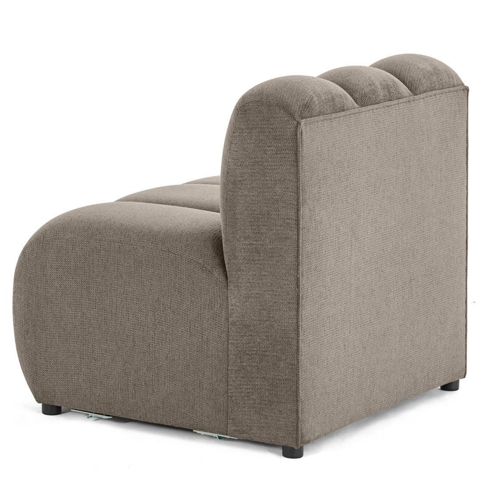 Voir la diapositive 5 : BEST MOBILIER Debbie - module d'assise en tissu texturé