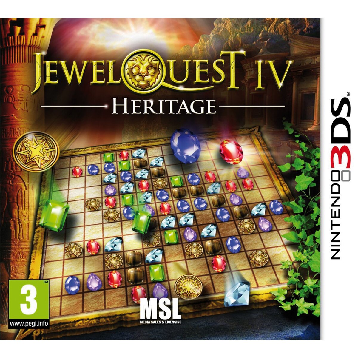 Jewel Quest IV : Heritage 3DS