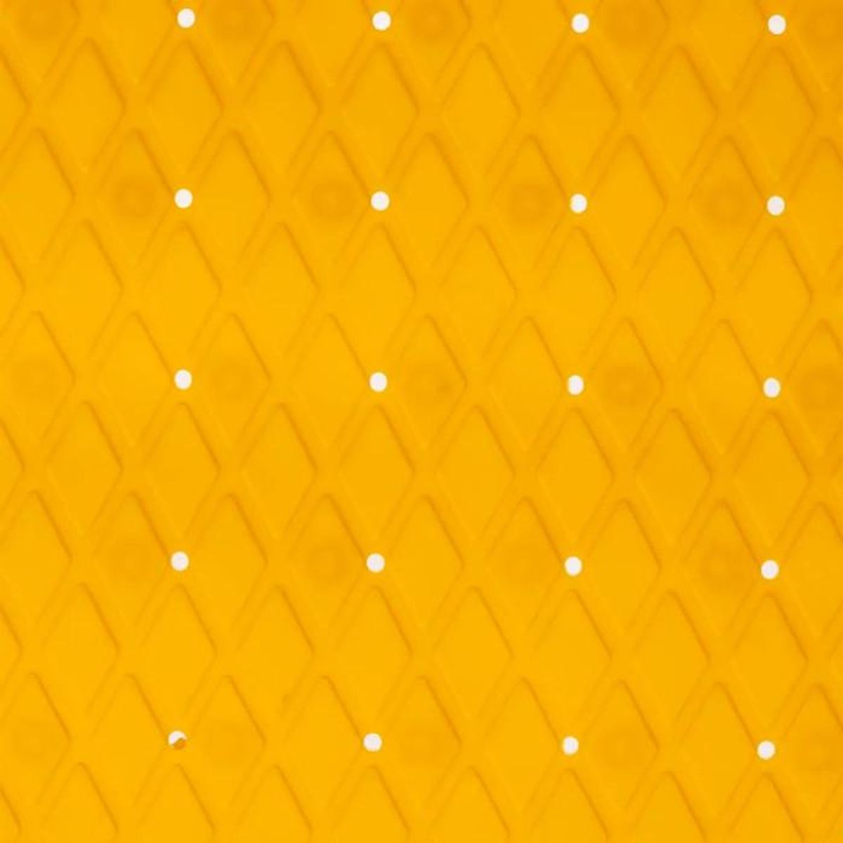 FIVE Fond de Bain PVC  Diamond  39x69cm Jaune