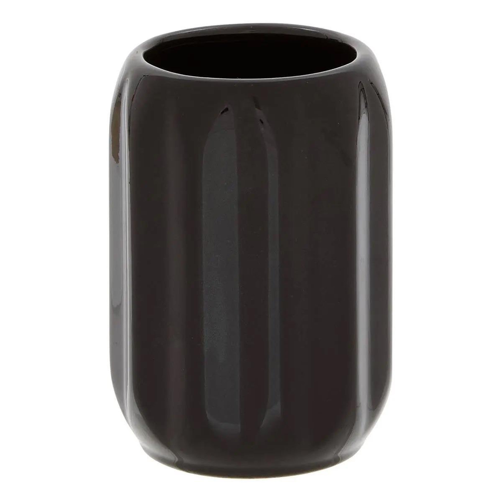 FIVE Pot à brosse à dents  suny colorama  11cm noir